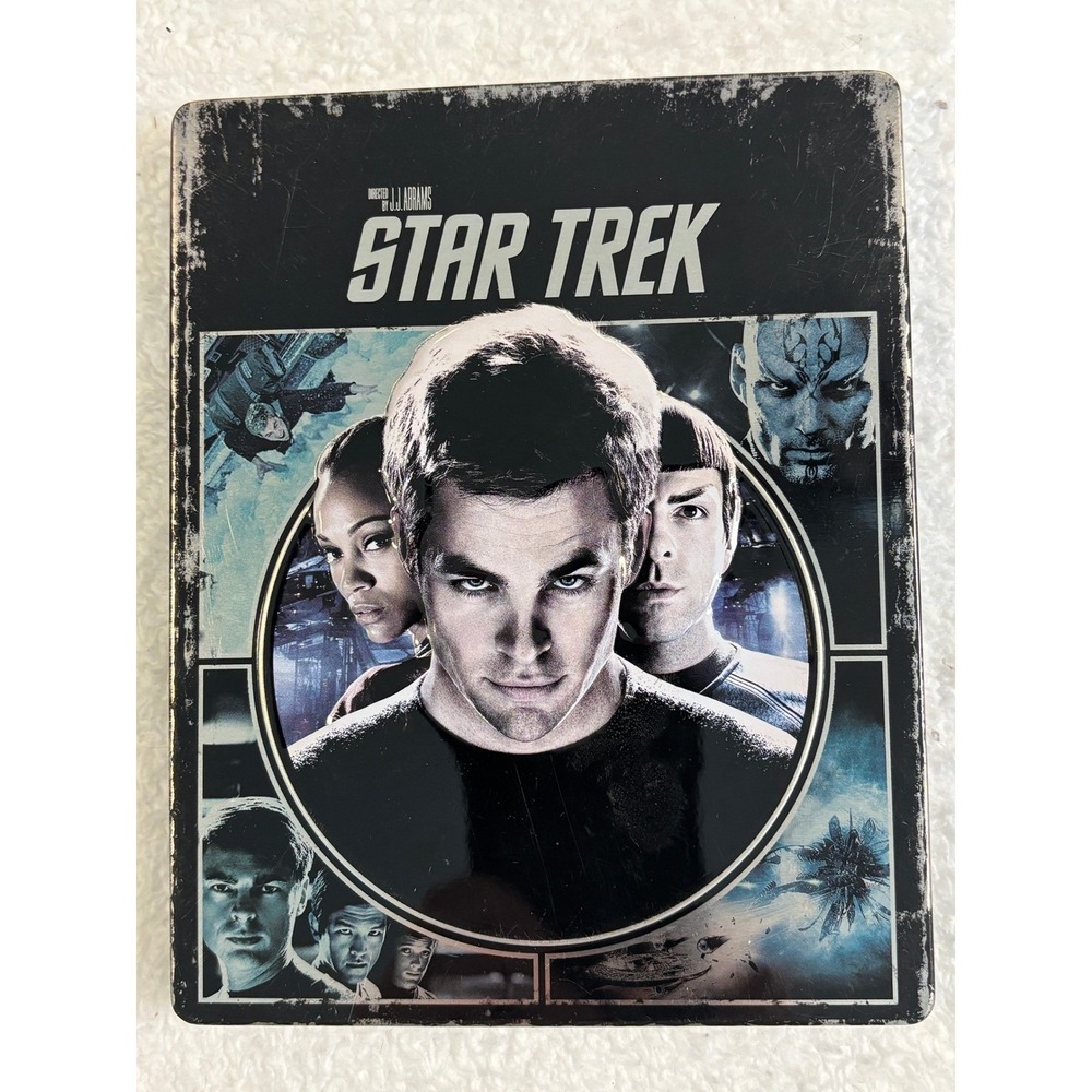Star‎ Trek 2009 Blu-ray SteelBook J.J. Abrams Sci-Fi Movie Collectible Case